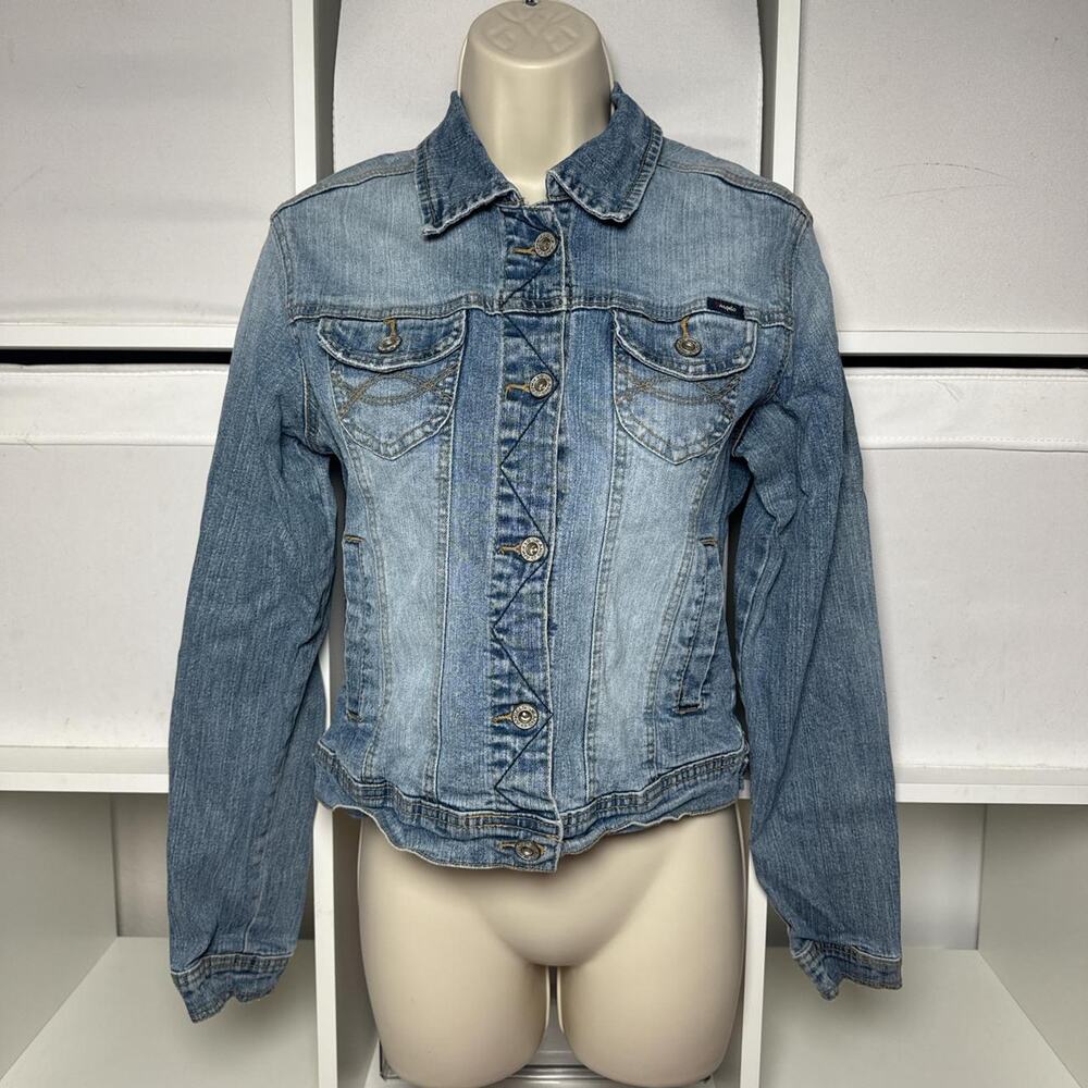 Y2K Vintage Angels Jean Jacket